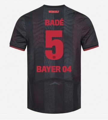 Bayer Leverkusen Loic Bade #5 Hjemmebanetrøje 2025-26 Kortærmet